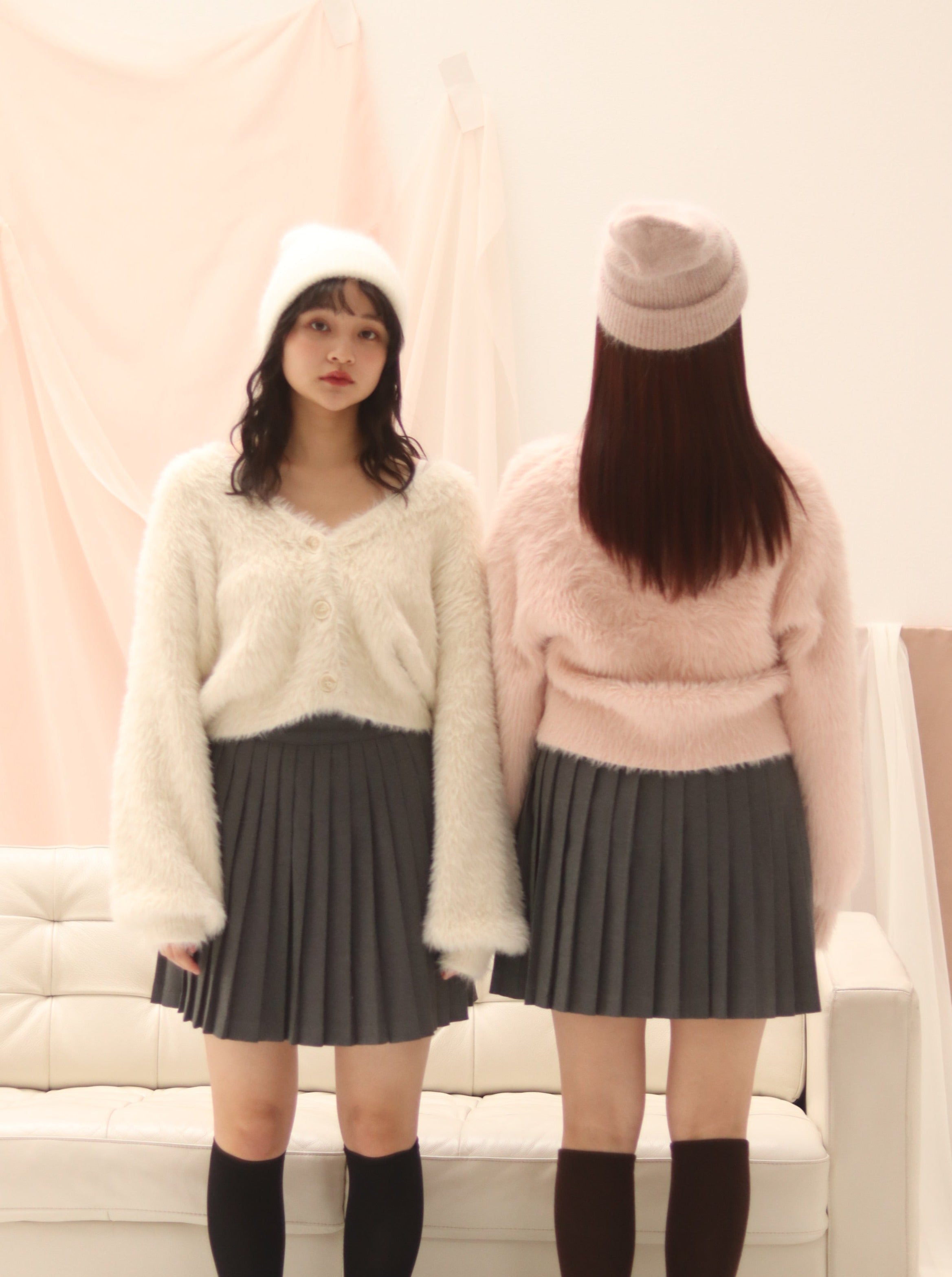 muguet / ミュゲ】pleats mini skirt