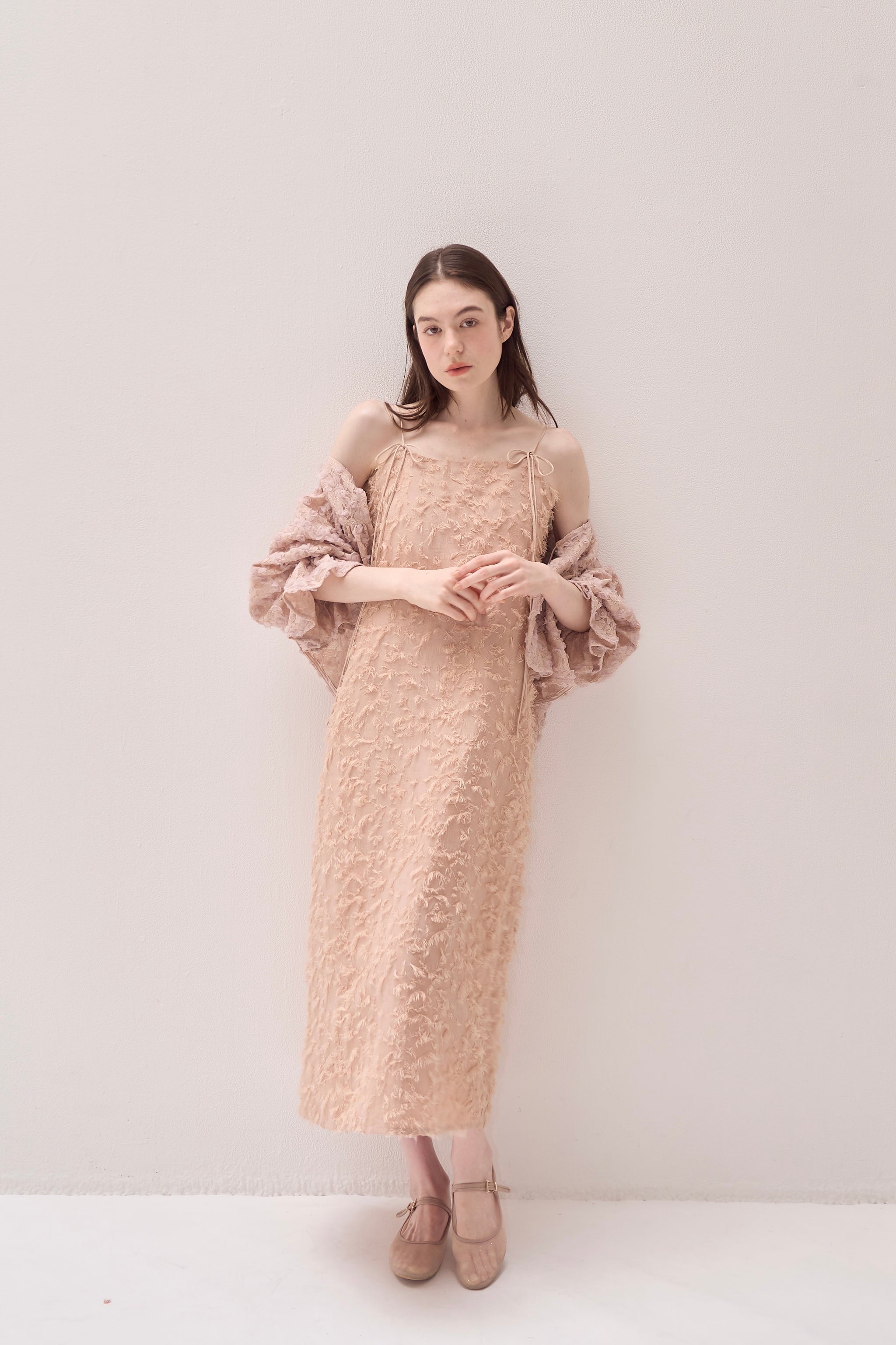 flower lace ribbon bolero – muguet