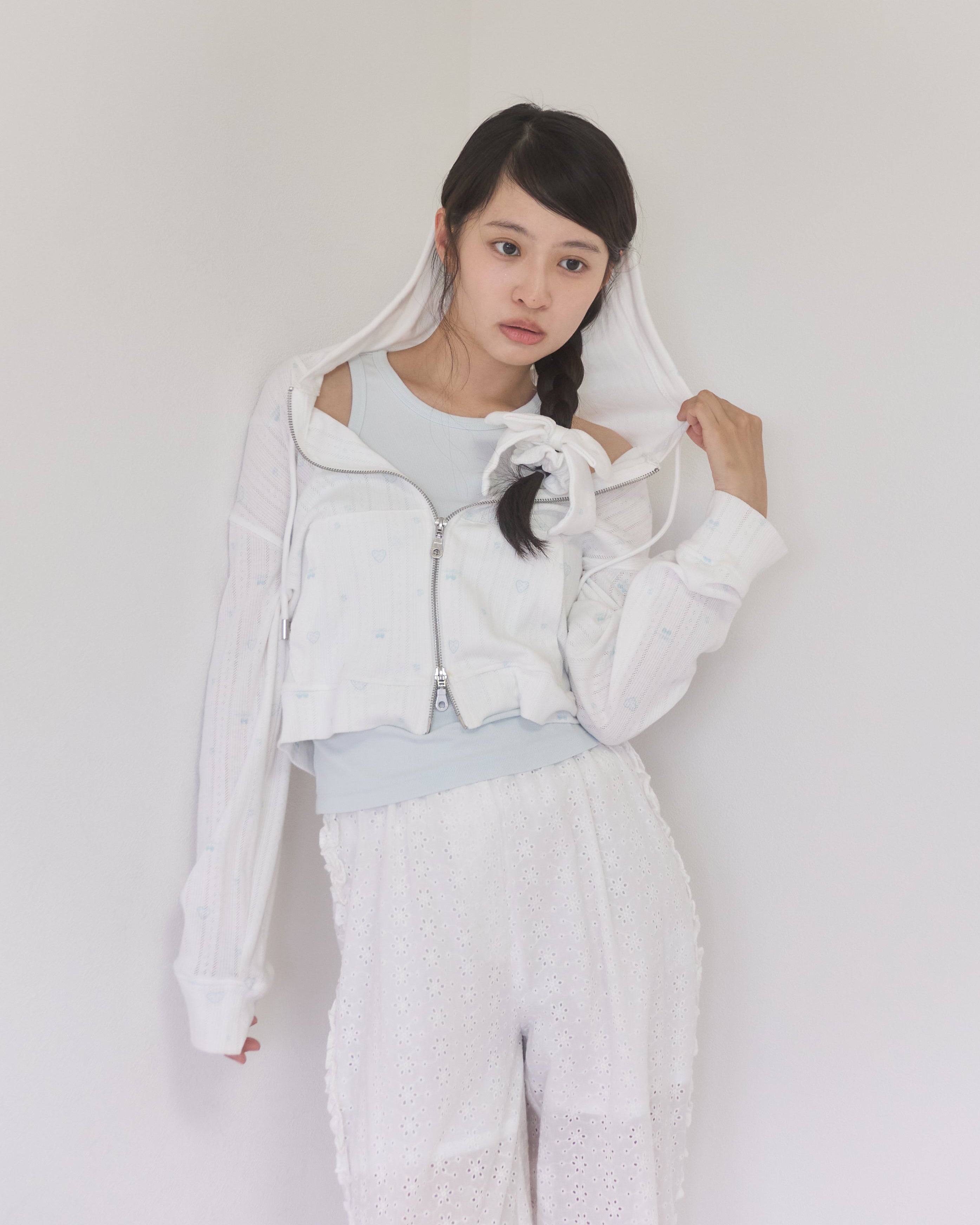 strawberry pattern hoodie