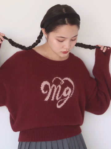 muguet school logo knit - luknova.com