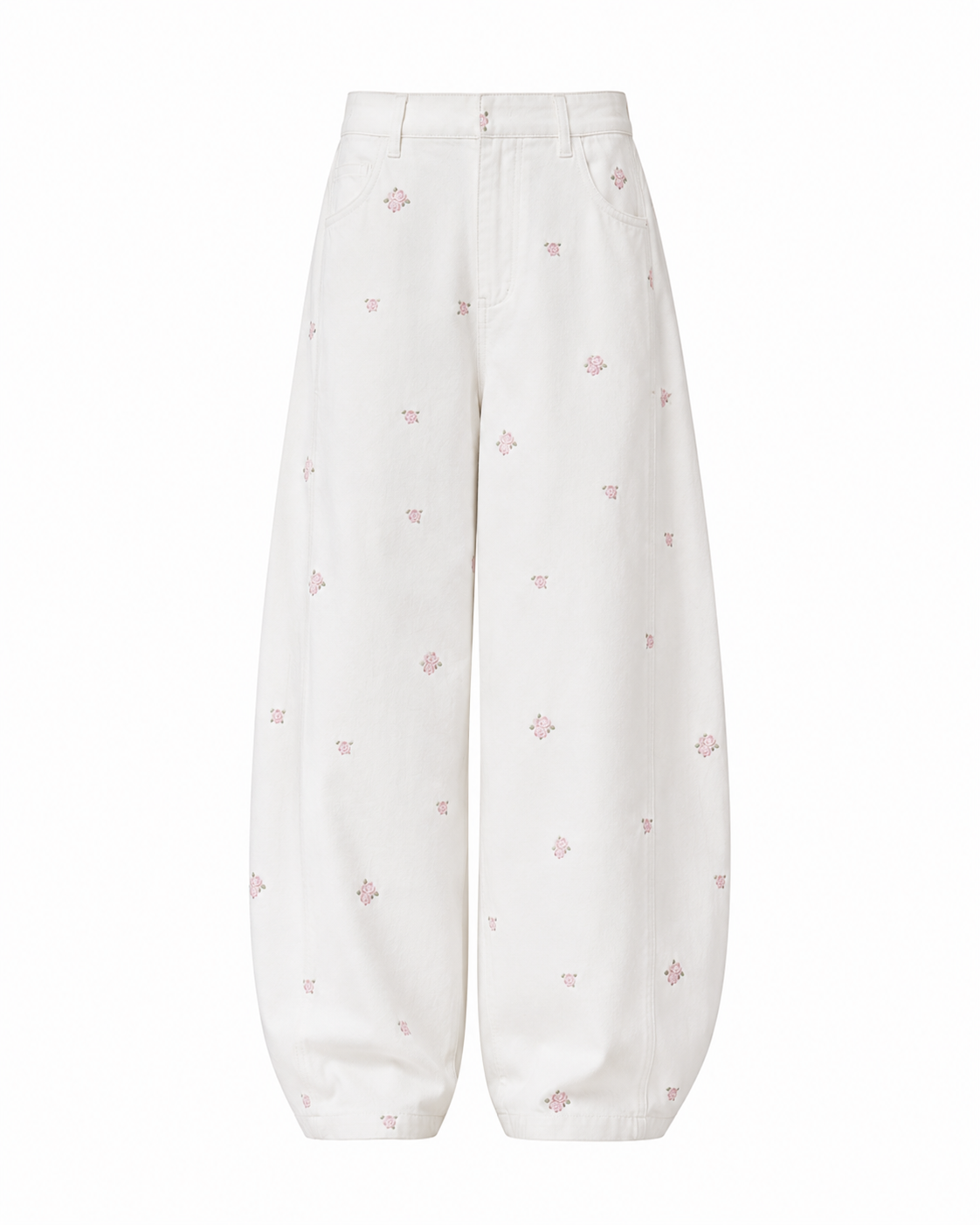 受注販売】rose pattern curve pants 受注販売】rose pattern curve pants