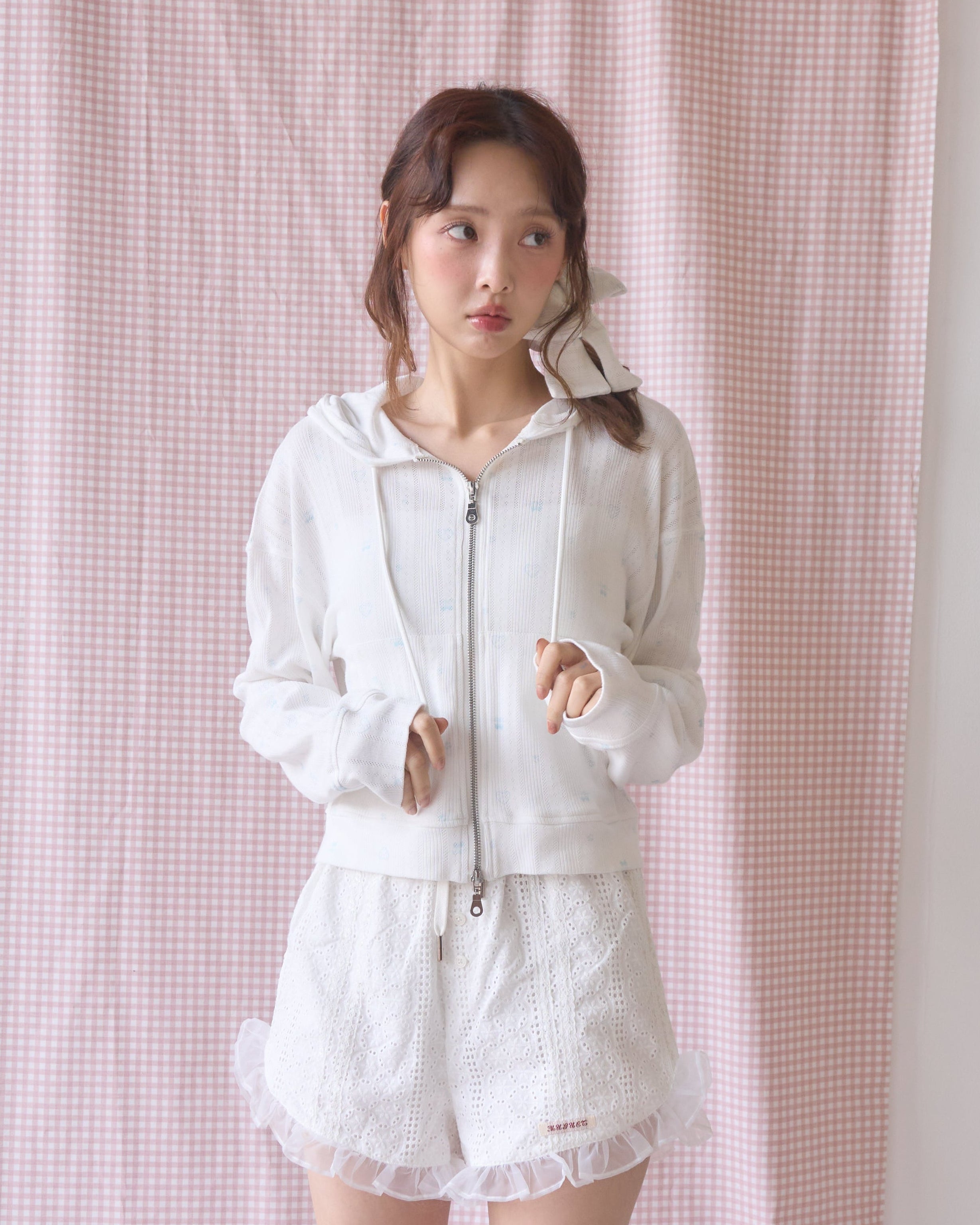 strawberry pattern hoodie