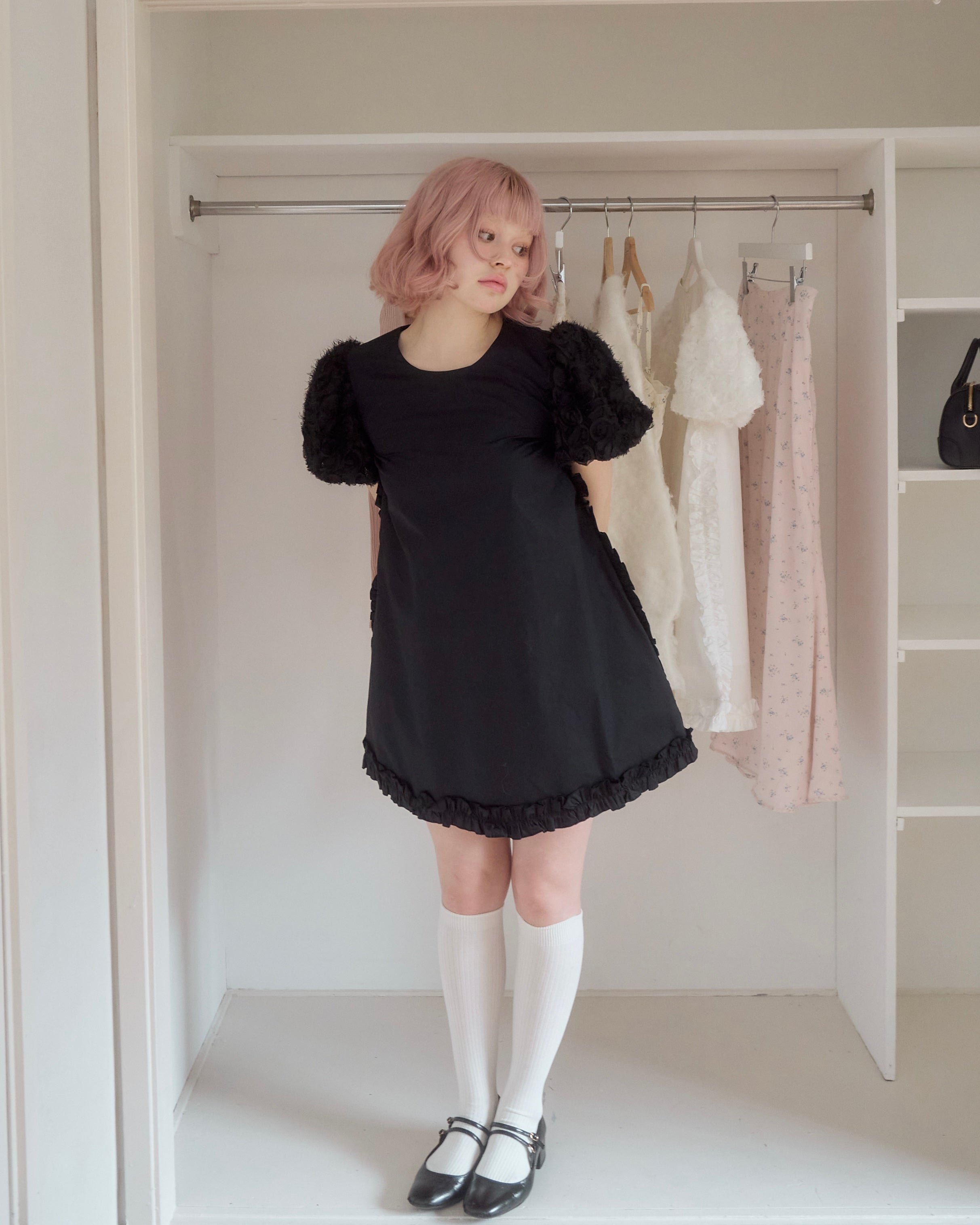 rose frill mini op
