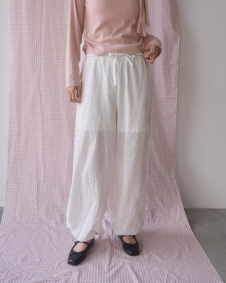 side frill cargo pants