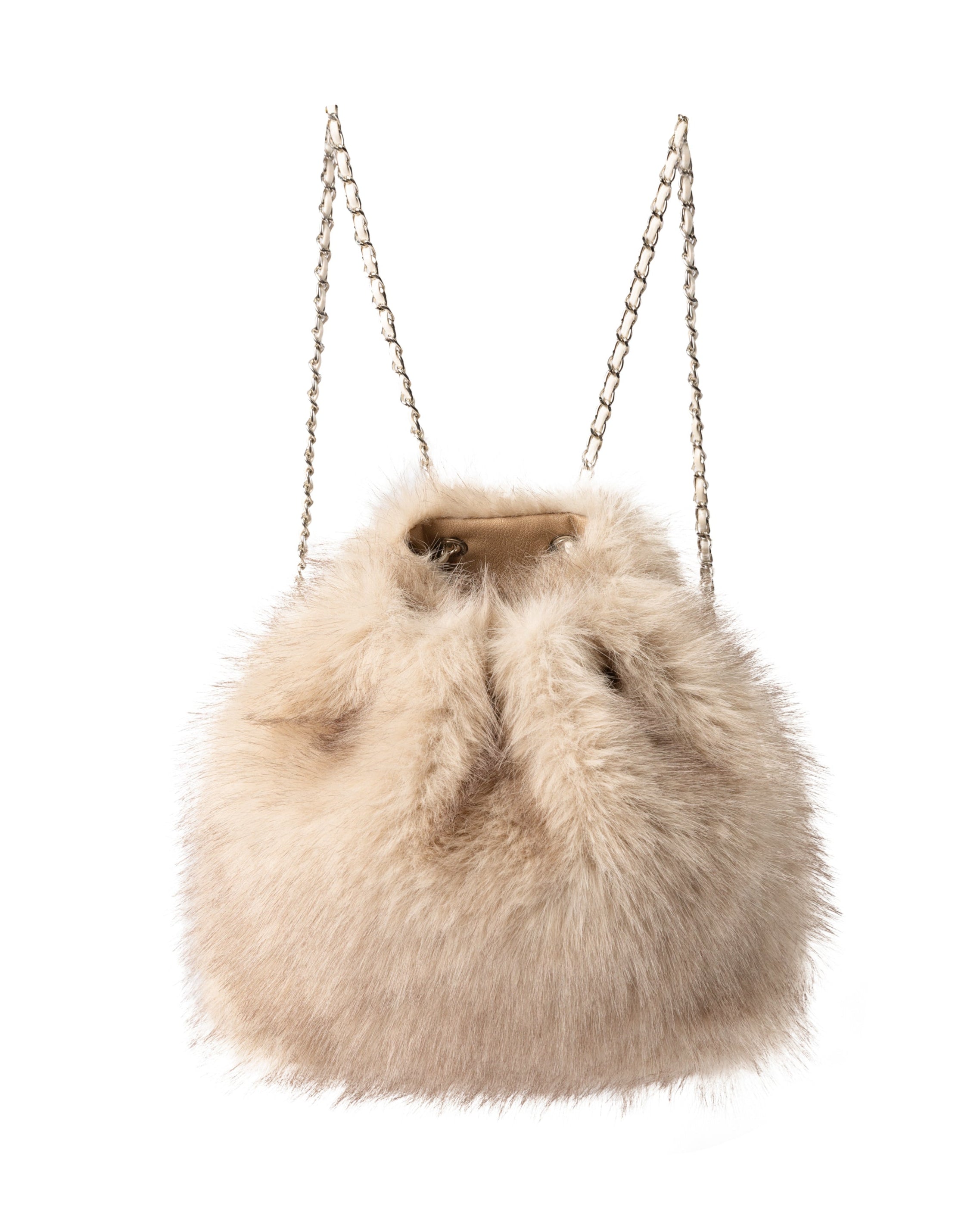 rabbit like fur bag