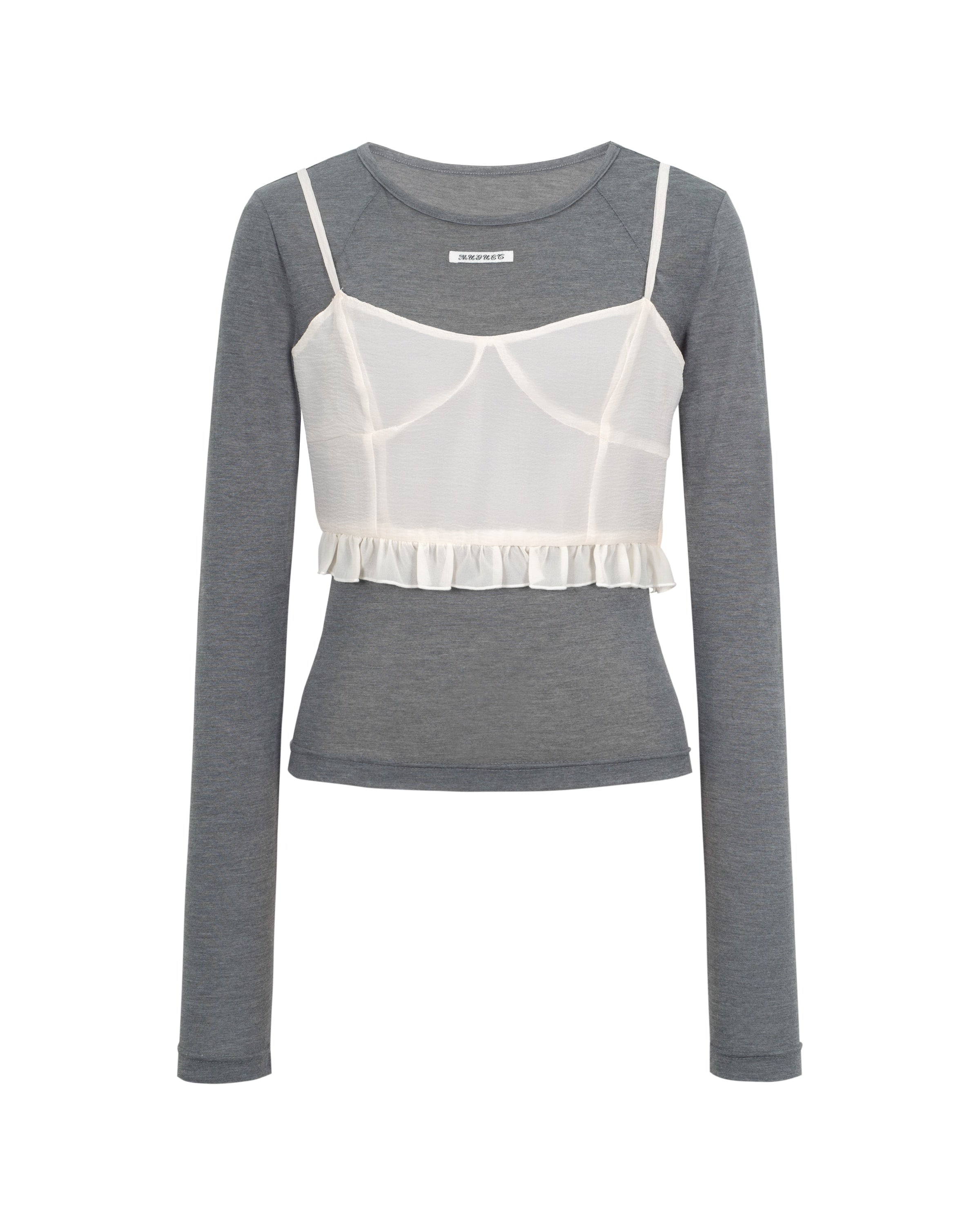 bustier layered set tops