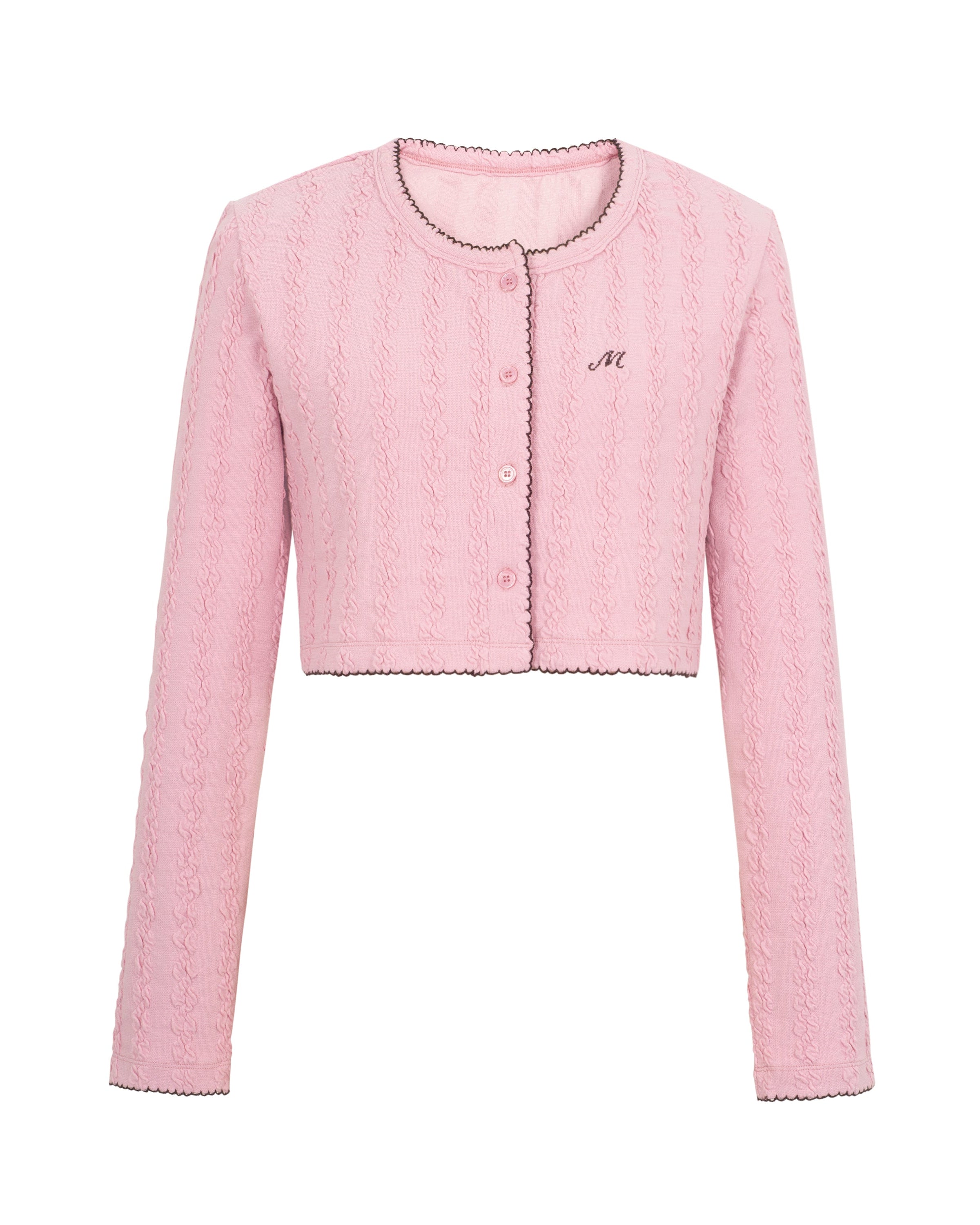 【25F/W pre order】bicolor compact cardigan