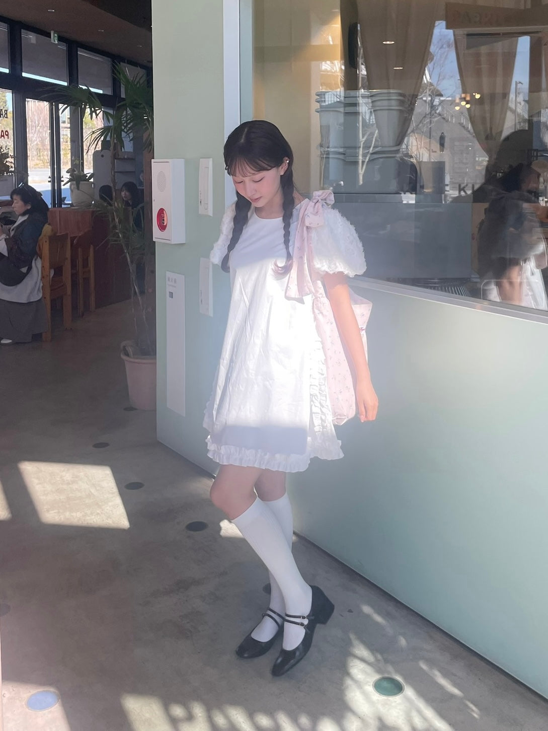 rose frill mini op