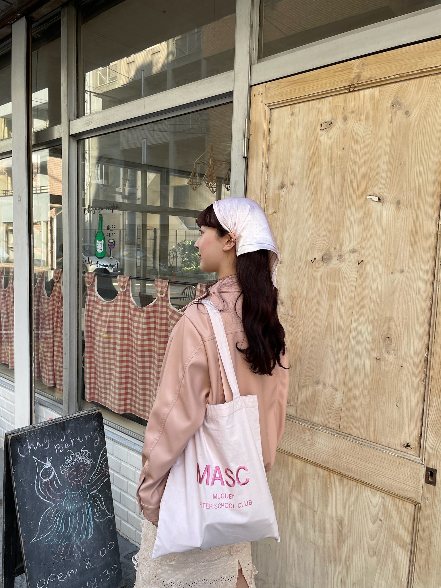 MASC logo tote bag – muguet