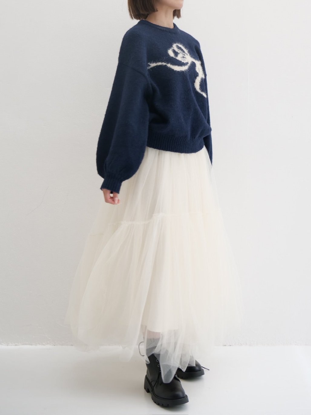 muguet（ミュゲ）の「tiered hem skirt（スカート）」 - WEAR