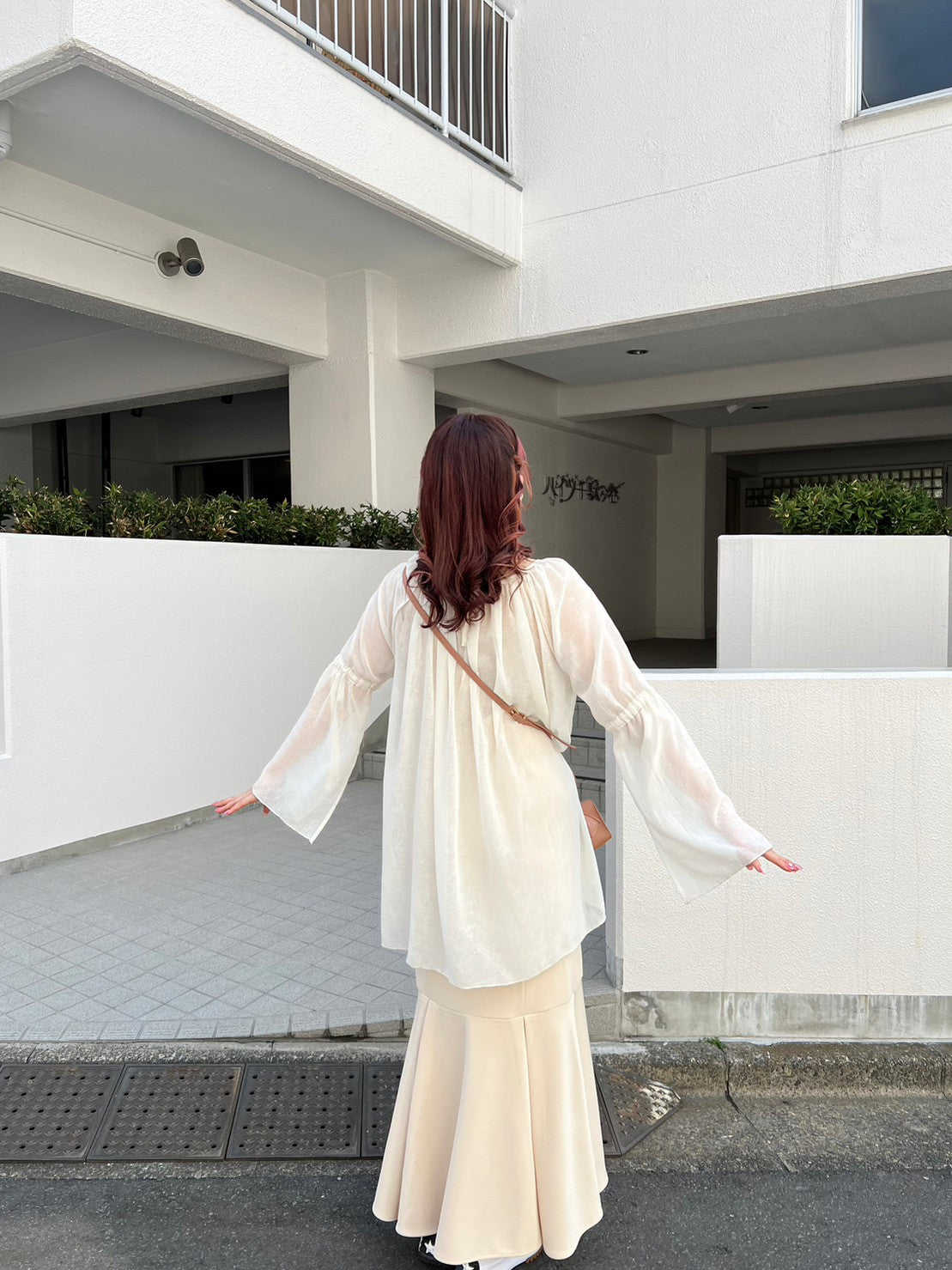 muguet / ミュゲ】angel aile blouse