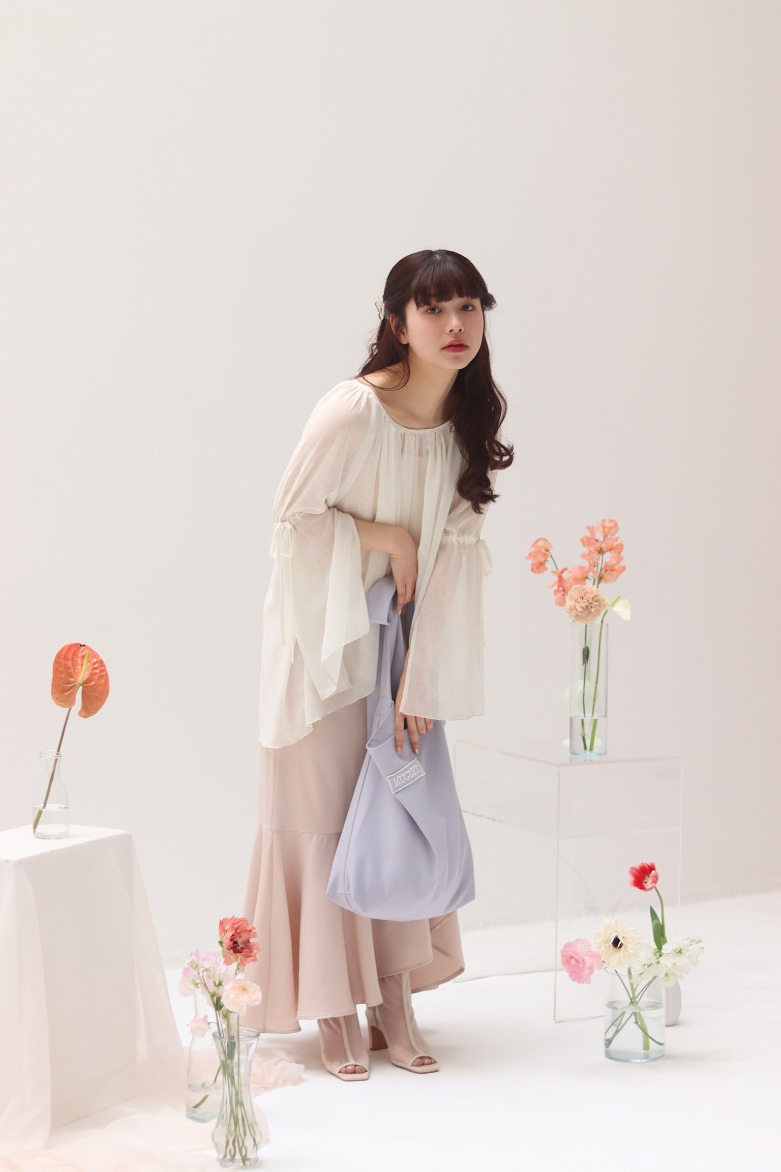 muguet / ミュゲ】angel aile blouse