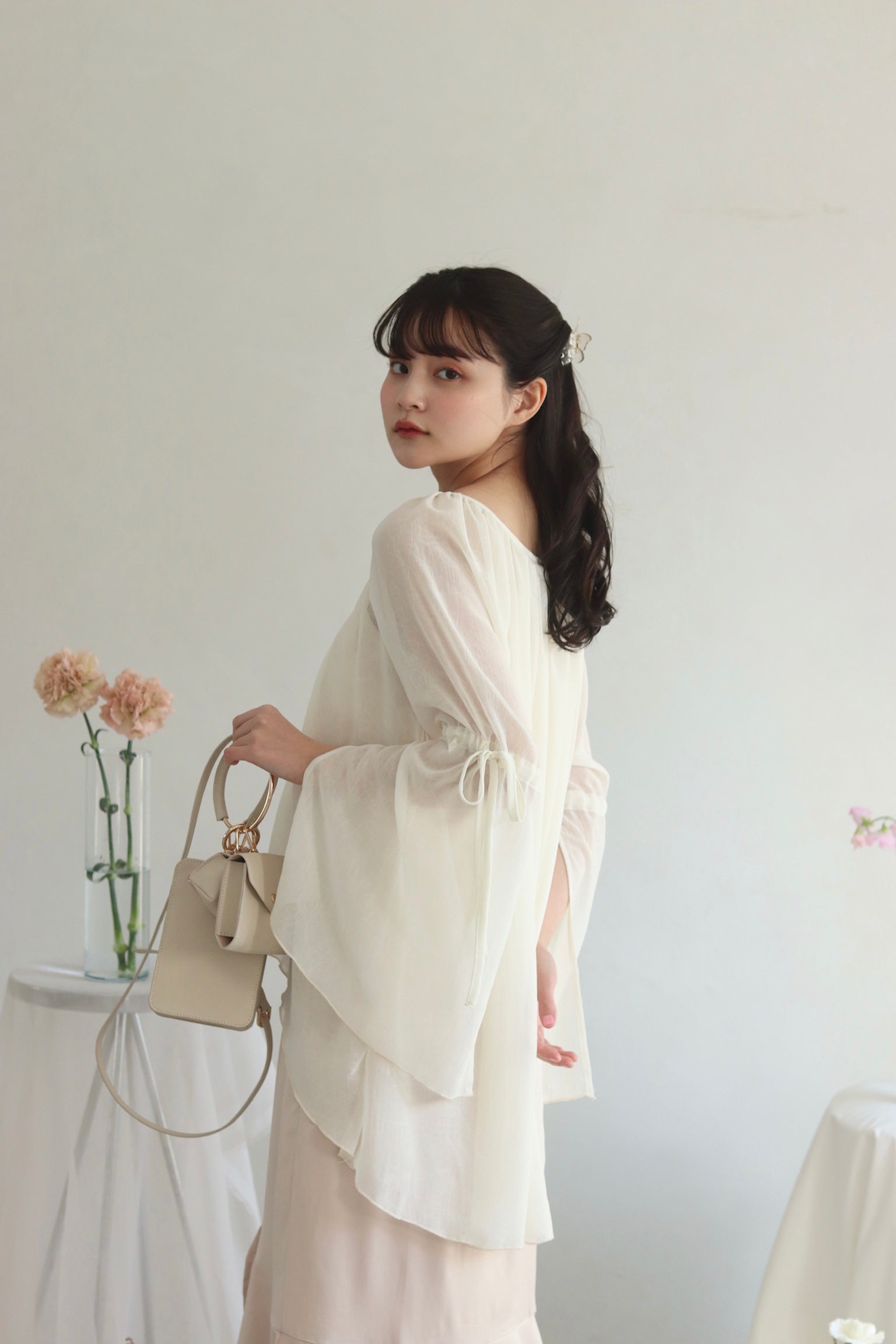 muguet / ミュゲ】angel aile blouse