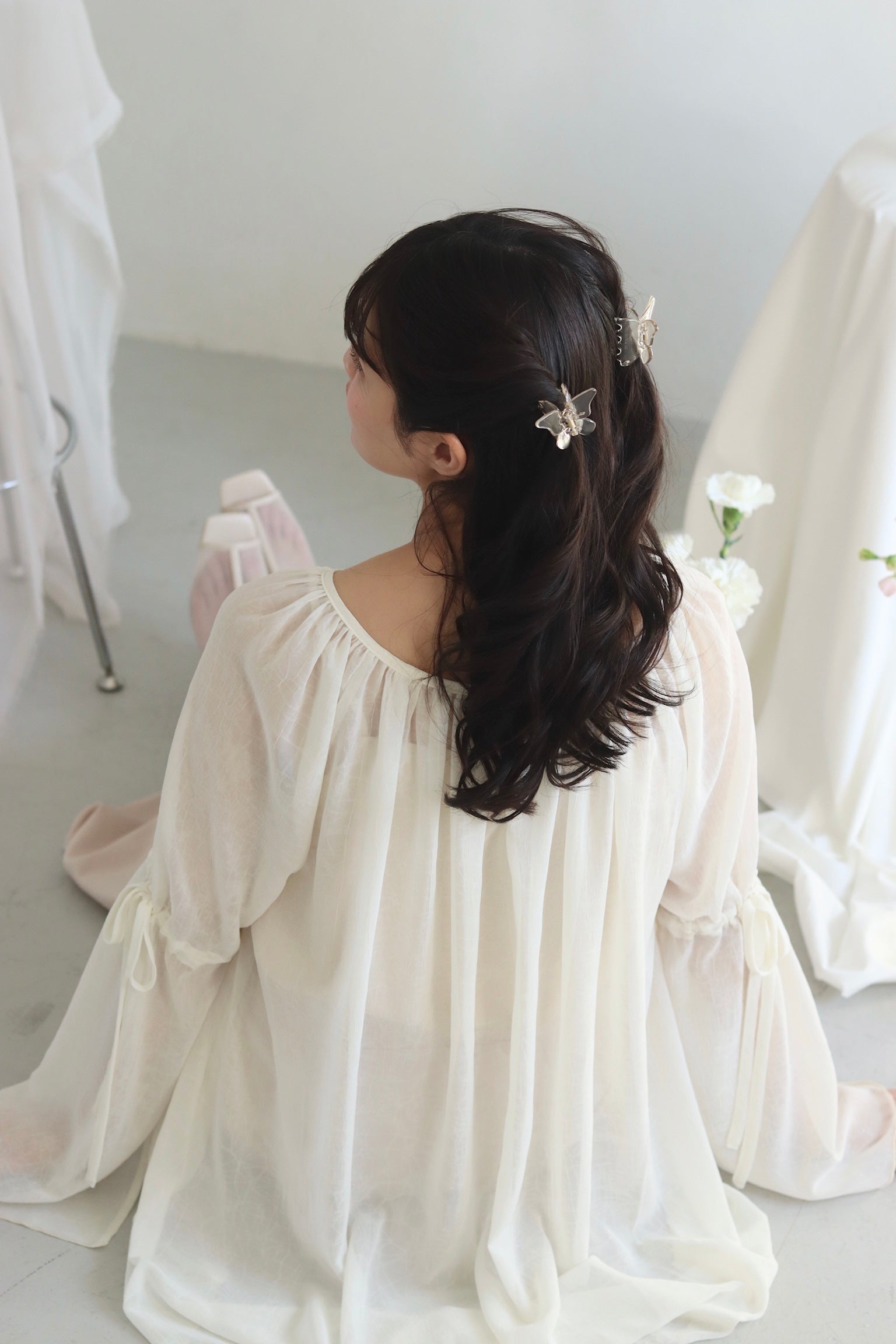 セット送料無料 【muguet】 angel aile blouse （ivory） | www