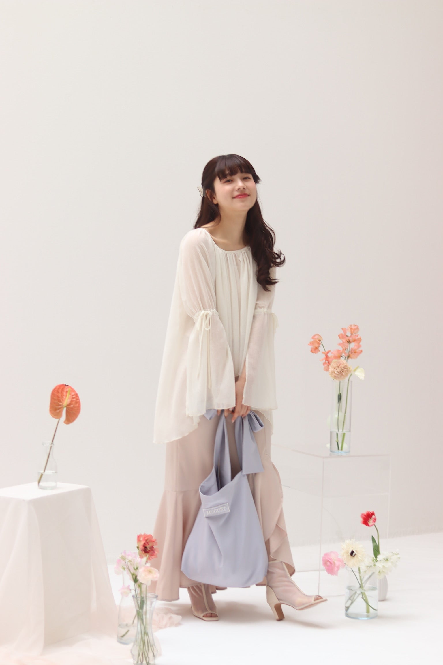 muguet / ミュゲ】angel aile blouse